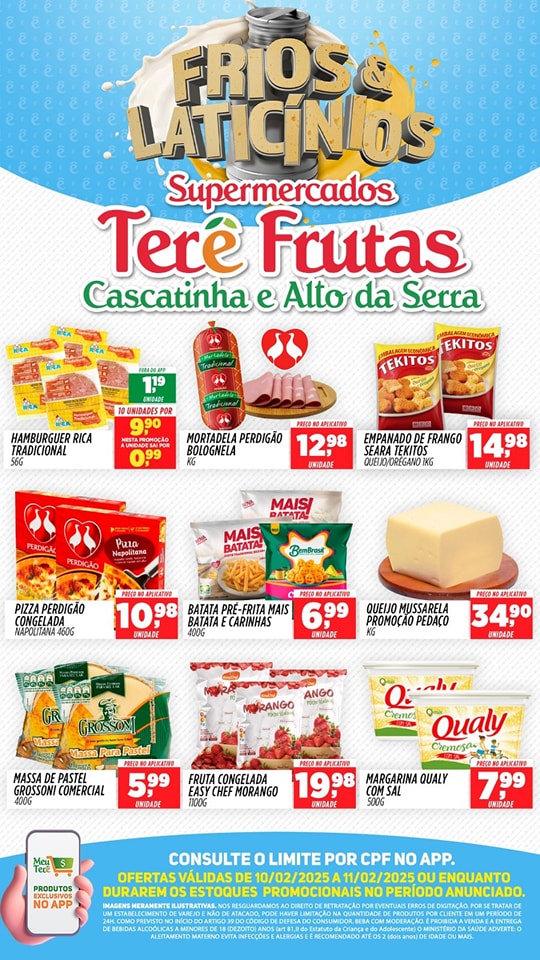 ofertas terre frutas de 10 a 13 fev