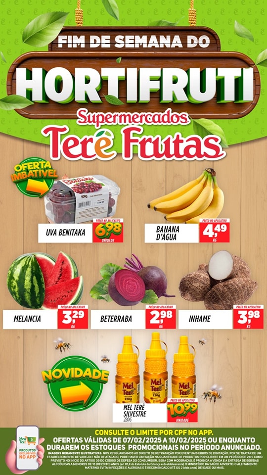 ofertas terre frutas de 10 a 13 fev