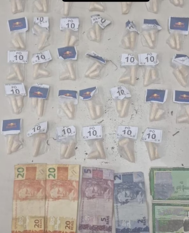 Homem é preso por tráfico pela segunda vez em menos de 15 dias.2