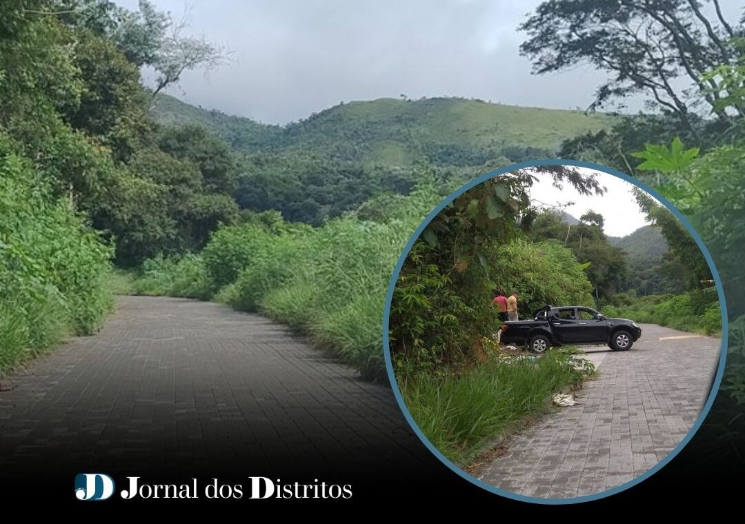 Moradores do Caetitu cobram limpeza e iluminação na Estrada Nossa Senhora de Sion