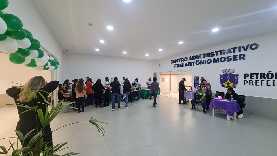 Secretaria de Saúde promove ação pela saúde do trabalhador no Centro Administrativo da Prefeitura