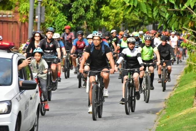 Passeio ciclístico encerra neste domingo a programação do Maio Amarelo.