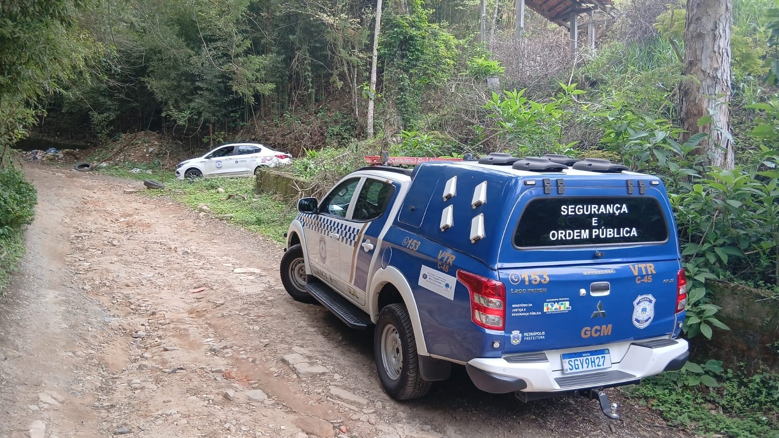 Tentativa de uso indevido em área destinada ao Minha Casa Minha Vida é flagrada.