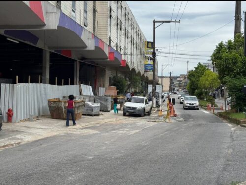 Prefeitura fará obra de drenagem em frente ao novo mercado no Hipershopping Petrópolis, no Alto da Serra