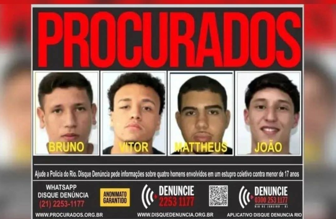 Estupradores da menor têm participação em outros casos.